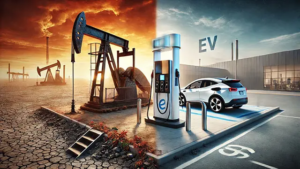 GLOBAL OIL DEMAND GROWTH SLOWS AS ELECTRIC VEHICLES GAIN SHARE