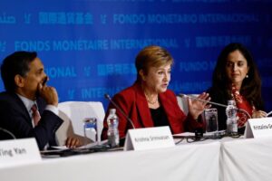 International Monetary Fund urges China to speed reforms as growth forecast lifted