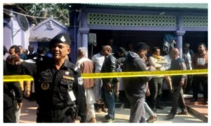 Bloodied Bodies of Hindu Couple Jogesh Chandra Roy and His Wife Subarna Roy Found in Taraganj, Rangpur