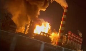 Ukraine Drone Strikes on Moscow Spark Industrial Blaze Ukraine Drone Strikes on Moscow Spark Industrial Blaze