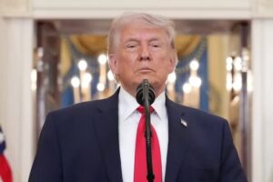 Trump Claims Iran War Goals ‘Nearly Complete’ as Tehran Fires Back and Denies Ceasefire Trump Claims Iran War Goals ‘Nearly Complete’ as Tehran Fires Back and Denies Ceasefire