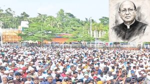 The Last Farewell Under Bhola’s Sky: A Sea of Mourners, Memories, and the End of an Era at Tofail Ahmed’s Funeral Prayer The Last Farewell Under Bhola’s Sky: A Sea of Mourners, Memories, and the End of an Era at Tofail Ahmed’s Funeral Prayer